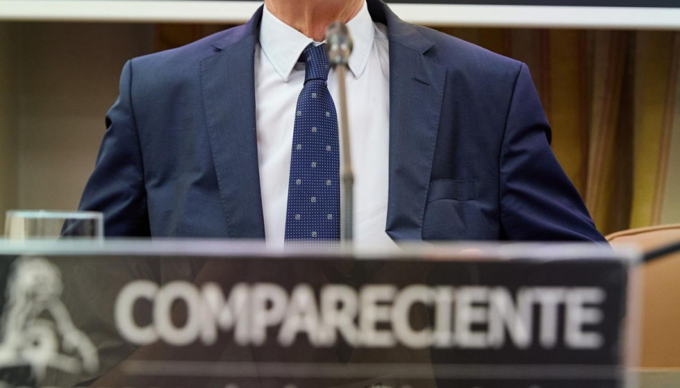 El presidente del Consejo Económico y Social de España (CES), Antón Costas, comparece en la Comisión de Economía del Congreso de los Diputados, a 17 de junio de 2025