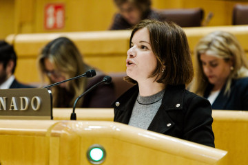 Archivo - La senadora de ERC Sara Bailac, en el Senado, a 28 de enero de 2025, en Madrid (España).