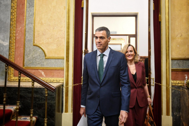 El presidente del Gobierno, Pedro Sánchez, en el Congreso de los Diputados, a 11 de junio de 2025, en Madrid (España).