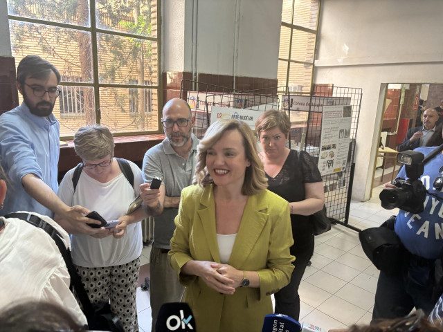 La secretaria general del PSOE Aragón, Pilar Alegría.