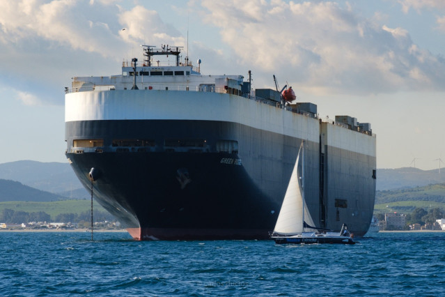 Foto de archivo de un buque.