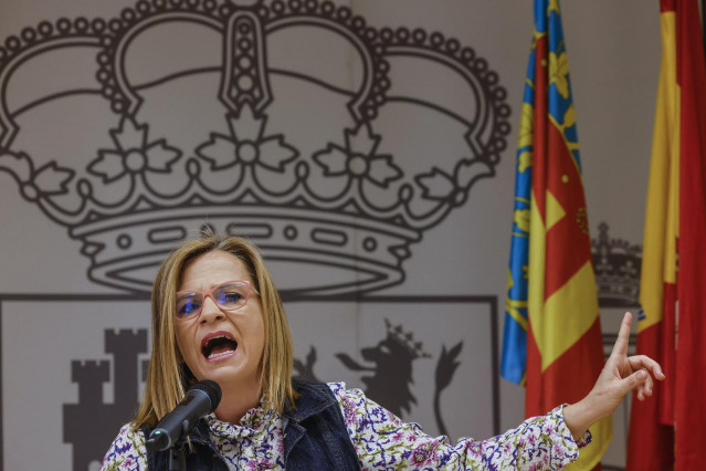 Archivo - La delegada del Gobierno en la Comunitat Valenciana, Pilar Bernabé, en una imagen de archivo