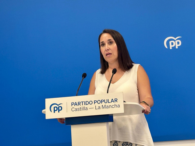 La portavoz del PP de C-LM, Alejandra Hernández.