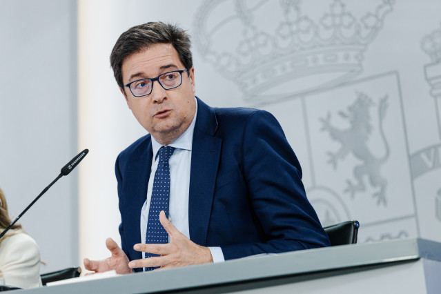 Archivo - El ministro para la Transformación Digital y de la Función Pública, Óscar López.