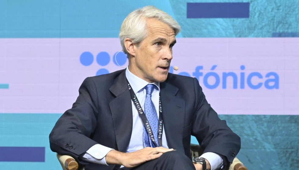 Archivo - El presidente de Telefónica España, Borja Ochoa, en su intervención en el 'DigitalES Summit' de 2025, a 18 de junio de 2025 en Madrid (España).