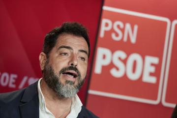 Archivo - El vicesecretario general del PSN, Ramón Alzórriz, en una imagen de archivo.