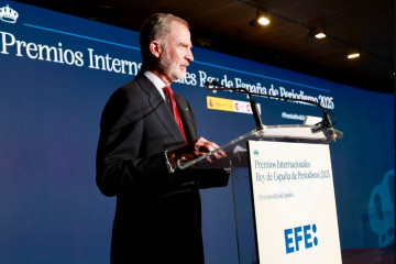 El Rey preside la entrega de los Premios Internacionales “Rey de España” de Periodismo 2025