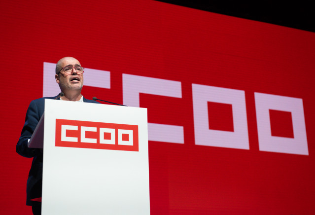 Archivo - El secretario general de CCOO, Unai Sordo.