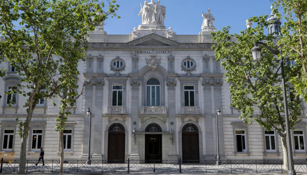 Archivo - El edificio del Tribunal Supremo, a 24 de abril de 2023, en Madrid (España).