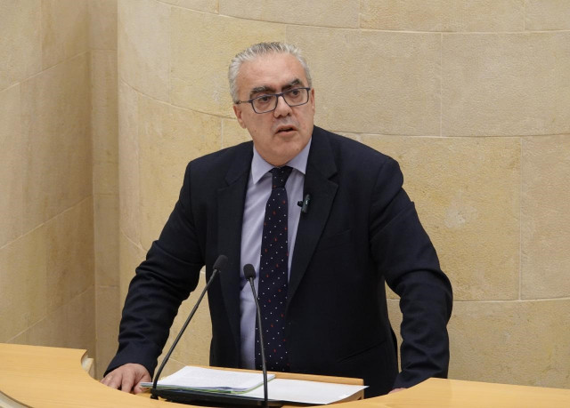 Archivo - El portavoz del Grupo Parlamentario Regionalista, Pedro Hernando