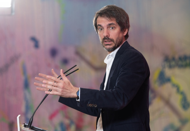 Archivo - El ministro de Cultura y portavoz de Sumar, Ernest Urtasun, en imagen de archivo
