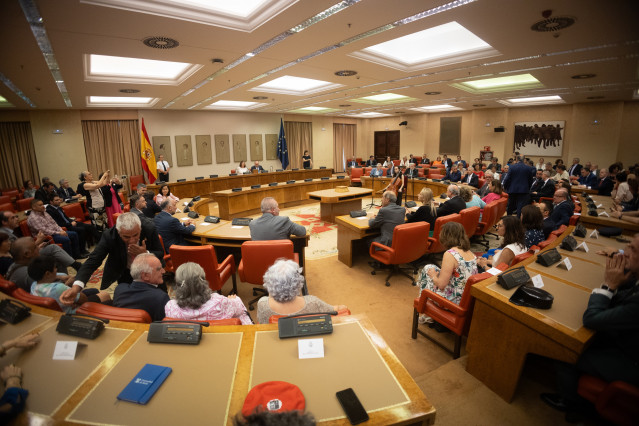 Archivo - La presidenta del Congreso, Francina Armengol, durante un acto en recuerdo y homenaje a las víctimas del terrorismo, a 27 de junio de 2024, en Madrid (España).