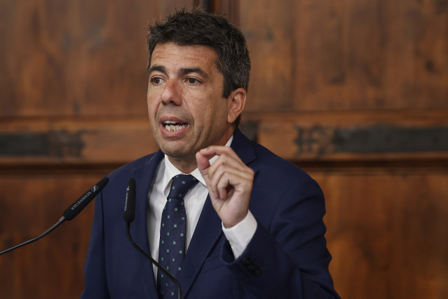 Archivo - El presidente de la Generalitat Valenciana, Carlos Mazón, en imagen de archivo.