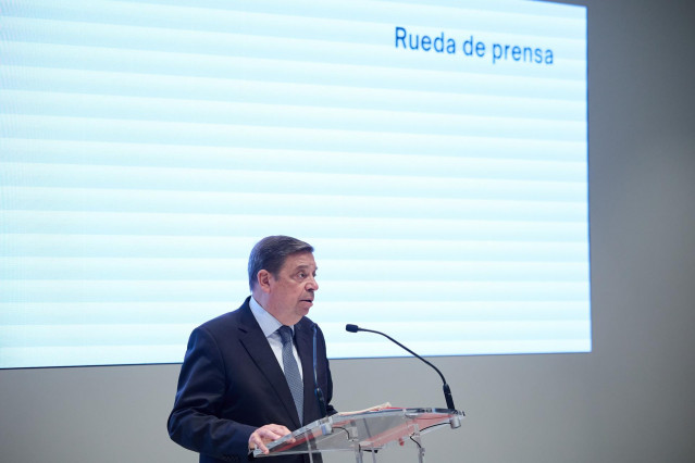 El ministro de Agricultura, Pesca y Alimentación, Luis Planas