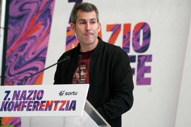 Archivo - El secretario general de Sortu, Arkaitz Rodríguez. Archivo.