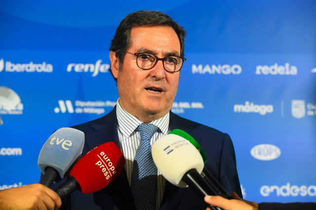 El presidente de Confederación Española de Organizaciones Empresariales, Antonio Garamendi.