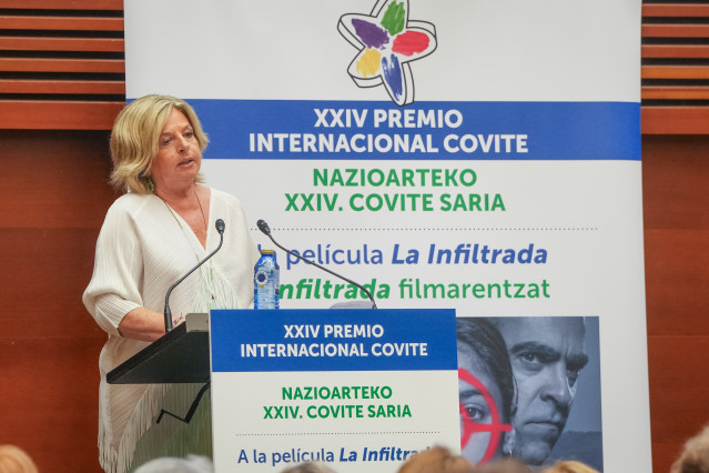 La presidenta de COVITE, Consuelo Ordóñez