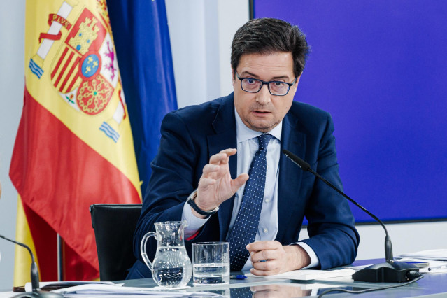 Archivo - El ministro para la Transformación Digital y de la Función Pública, Óscar López.