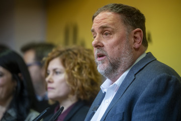 Archivo - Oriol Junqueras y Elisenda Alamany