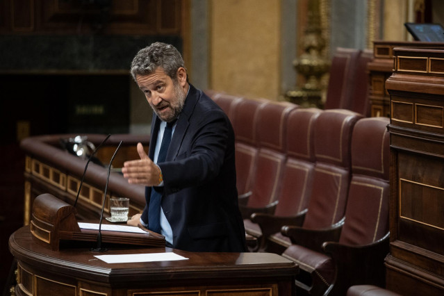 Archivo - El diputado del PP Jaime de Olano, en el Congreso de los Diputados, a 8 de octubre de 2024, en Madrid (España).
