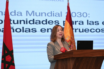 Archivo - La secretaria de Estado de Comercio, Amparo López Senovilla
