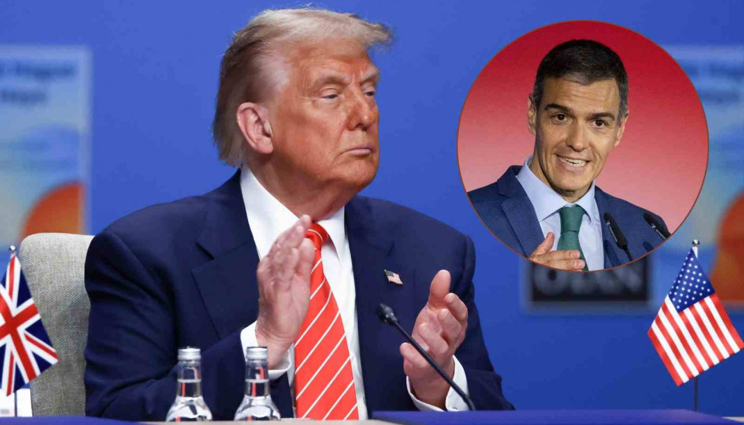 Donald Trump, Pedro Sánchez   CANVA