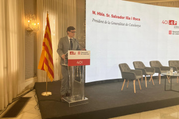 El presidente de la Generalitat, Salvador Illa.