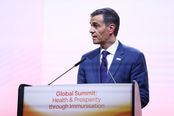 El presidente del Gobierno, Pedro Sánchez, ha participado esta tarde en la Cumbre Global para el Futuro, organizada por GAVI (la Alianza para las Vacunas) junto con la Unión Europea y la Fundación 