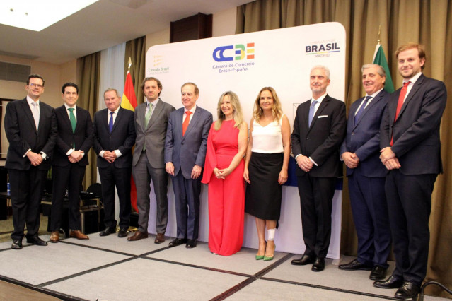 Más de 200 empresas se reúnen en la cena anual de la Cámara de Comercio Brasil-España.
