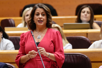 Archivo - La portavoz de Despoblación del Grupo Parlamentario Popular en el Senado, Emma Buj.