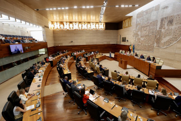 Primera sesión del Debate sobre el Estado de la Región en la Asamblea de Extremadura