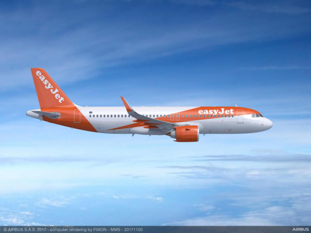 Archivo - Aviones de easyJet