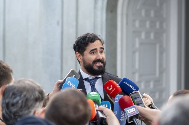 El eurodiputado y líder de Se Acabó La Fiesta (SALF), Luis 'Alvise' Pérez