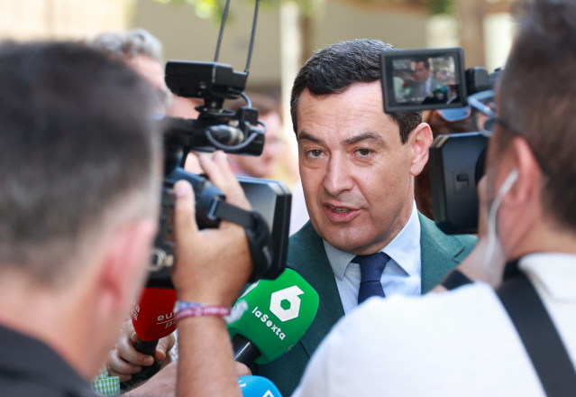El presidente de la Junta de Andalucía, Juanma Moreno/Archivo