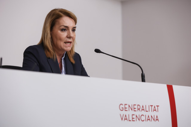 Archivo - La vicepresidenta del Consell y consellera de Servicios Sociales, Igualdad y Vivienda, Susana Camarero.