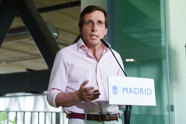 El alcalde de Madrid, José Luis Martínez-Almeida