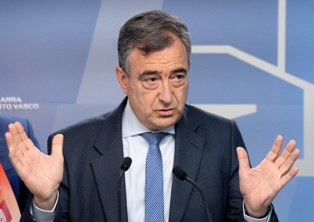 El presidente del EBB del PNV, Aitor Esteban