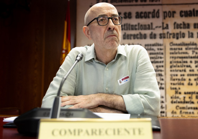 El exdirector de Gestión Administrativa en Adif de los trabajos encargados a Tragsatec, Ignacio Zaldívar García, comparece ante la Comisión de Investigación del Senado sobre el conocido como 'caso Koldo'.
