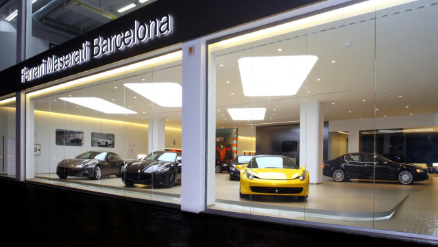 Archivo - Concesionario Ferrari Maserati En Barcelona