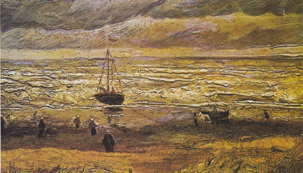 Scheveningen playa van gogh