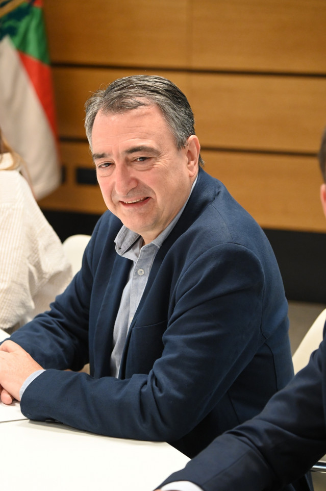 Archivo - El presidente del EBB del PNV, Aitor Esteban