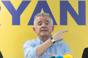 Archivo - El consejero delegado de Ryanair, Michael O'Leary