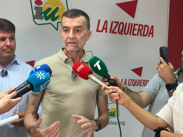 Antonio Maíllo, este jueves en Huelva