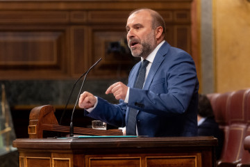 Archivo - El diputado de Junts Josep Pagès interviene durante un pleno en el Congreso de los Diputados, a 14 de noviembre de 2024, en Madrid (España).