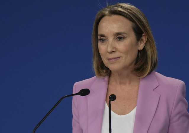 La secretaria general del PP, Cuca Gamarra