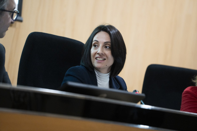Archivo - La secretaria de Estado de Industria y nueva secretaria de Organización del PSOE, Rebeca Torró, durante la III Jornada de Automoción de la Comunitat Valenciana, a 8 de abril de 2025, en Valencia, Comunidad Valenciana (España).