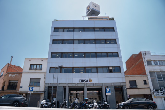 Fachada de la Sede de Cirsa en Terrassa (Barcelona)