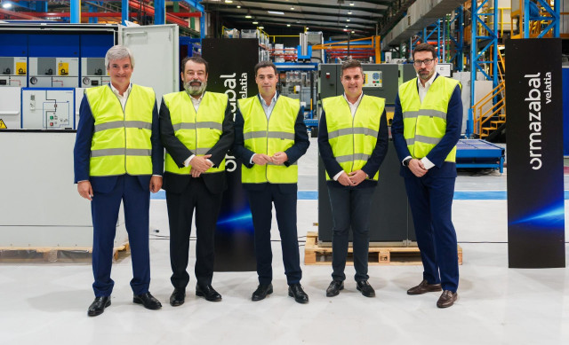 De izquierda a derecha: Alejandro Ormazabal; Javier Ormazabal; Imanol Pradales; Mikel Jauregi y Jorge González