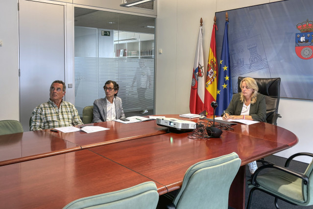 La consejera de Desarrollo Rural, María Jesús Susinos, en la Conferencia Sectorial de Agricultura y Desarrollo Rural