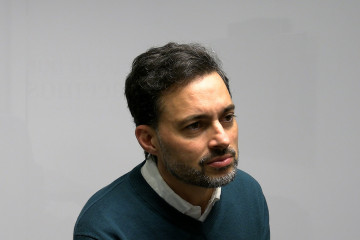 Archivo - Diego Moreno en una imagen de archivo durante una entrevista concedida a Europa Press